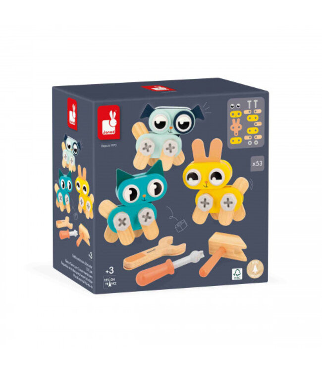 JANOD JEU DE BRICOLAGE - ANIMAUX DOMESTIQUE