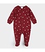 PETIT LEM PYJAMA À PATTES - POINTELLE POINSETTIAS
