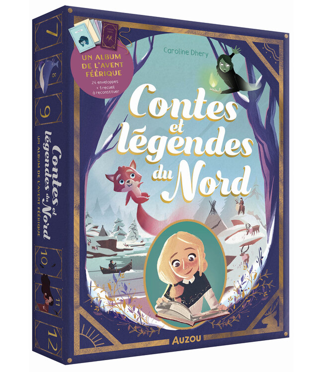 AUZOU COFFRET CONTES ET LEGENDES DU NORD