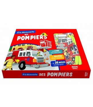 AUZOU COFFRET - À LA DÉCOUVERTE DES POMPIERS