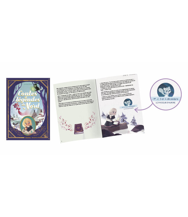 AUZOU COFFRET CONTES ET LEGENDES DU NORD