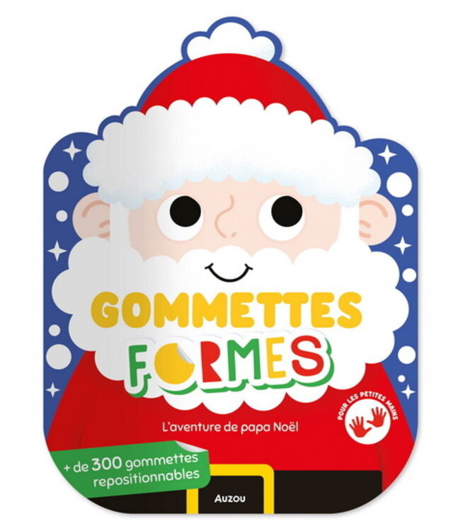 AUZOU GOMMETTES- L'AVENTURE DE PAPA NOEL