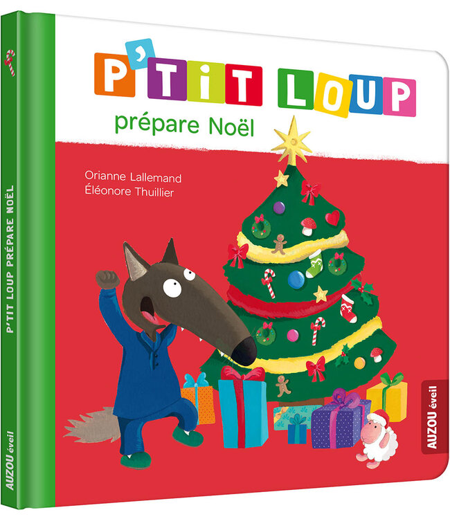 AUZOU LIVRE - P'TIT LOUP PRÉPARE NOËL