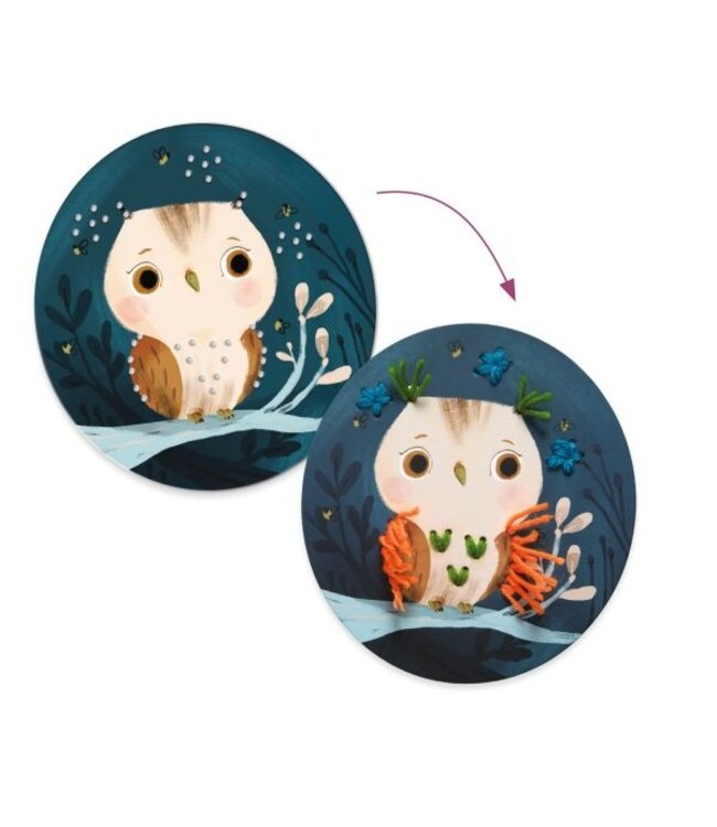 DJECO COFFRET D'ENFILAGE - PETITS PAS AVEC DU FIL