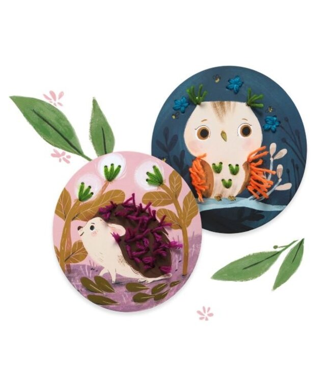 DJECO COFFRET D'ENFILAGE - PETITS PAS AVEC DU FIL