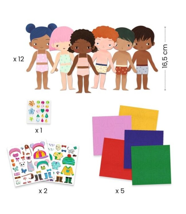 DJECO BRICOLAGE - S'HABILLER DE DOUCEUR