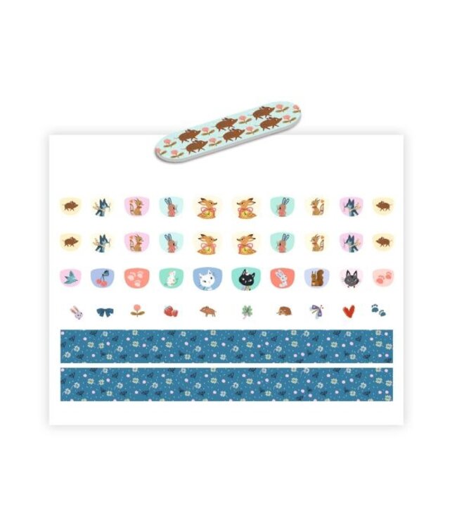 DJECO AUTOCOLLANTS À ONGLES - MIMI