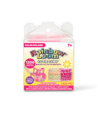 RAINBOW LOOM ENSEMBLE BRACELETS ÉLASTIQUES SOLAIRE - CUTE BLISS