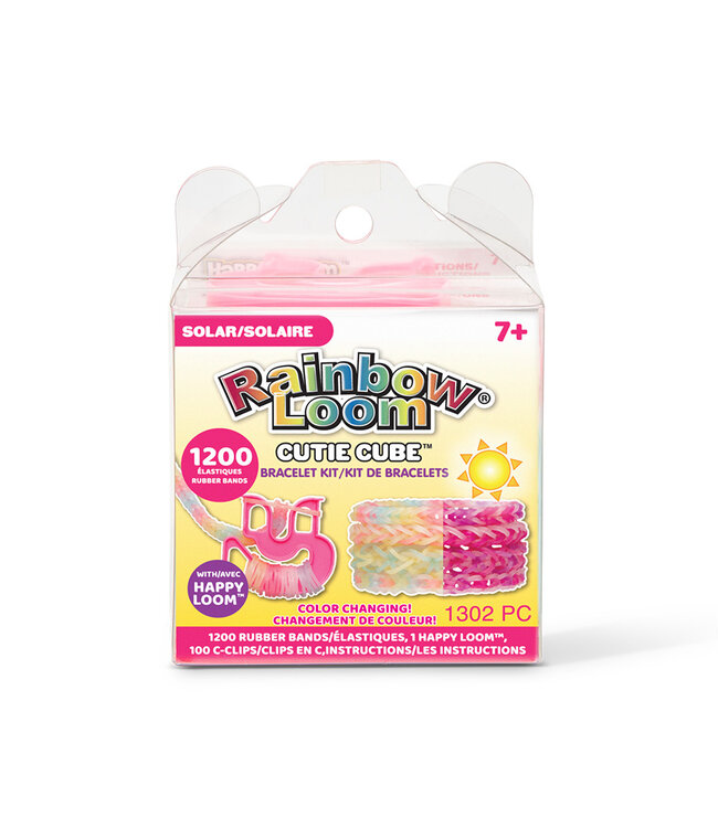 RAINBOW LOOM ENSEMBLE BRACELETS ÉLASTIQUES SOLAIRE - CUTE BLISS