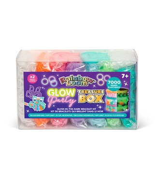 RAINBOW LOOM ENSEMBLE BRACELETS ÉLASTIQUES - GLOW PARTY