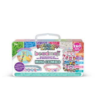 RAINBOW LOOM ENSEMBLE BRACELETS ÉLASTIQUES - BEADMOJI MINI