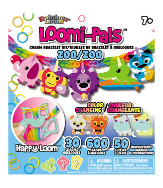 RAINBOW LOOM ENSEMBLE  BRACELETS ÉLASTIQUES - ZOO