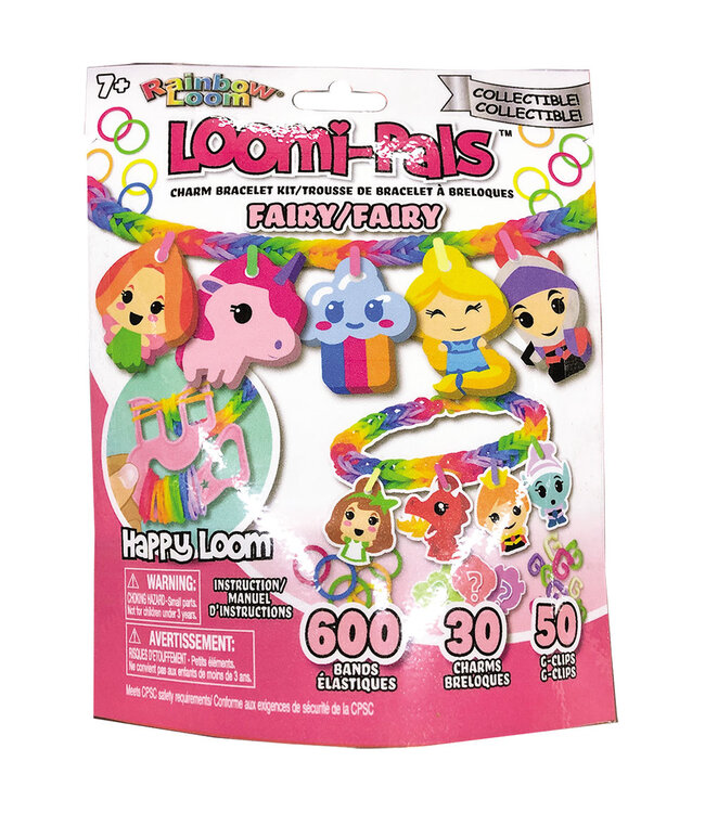 RAINBOW LOOM ENSEMBLE  BRACELETS ÉLASTIQUES - FAIRY