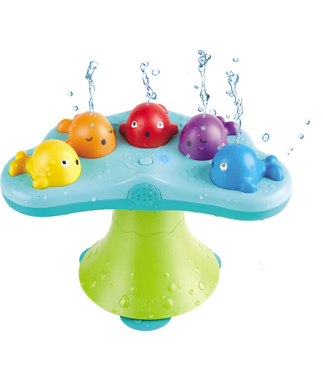 HAPE JOUET POUR LE BAIN MUSICAL - BALEINES FONTAINE
