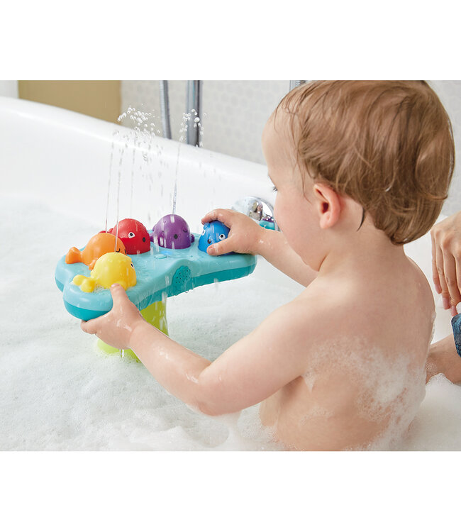 HAPE JOUET POUR LE BAIN MUSICAL - BALEINES FONTAINE