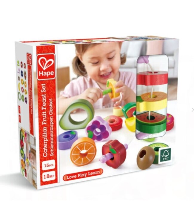 HAPE ENSEMBLE DE FRUITS À ENFILER