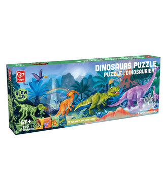 HAPE CASSE-TÊTE DE DINOSAURES BRILLANT DANS LE NOIR
