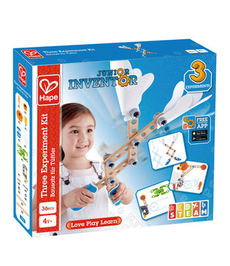 HAPE BOÎTE À OUTILS POUR TROIS EXPÉRIENCES