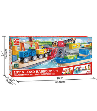 HAPE ENSEMBLE DE RAILS DE PORT DE LEVAGE ET DE CHARGEMENT