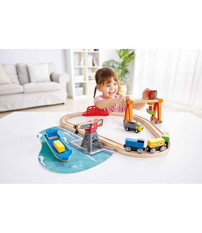 HAPE ENSEMBLE DE RAILS DE PORT DE LEVAGE ET DE CHARGEMENT