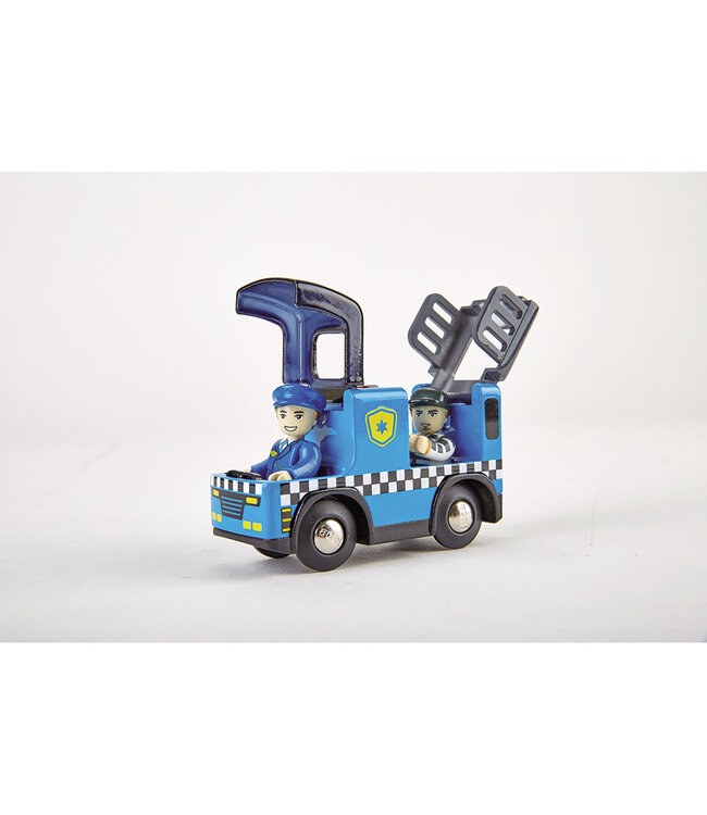 HAPE VOITURE DE POLICE AVEC SIRÈNE