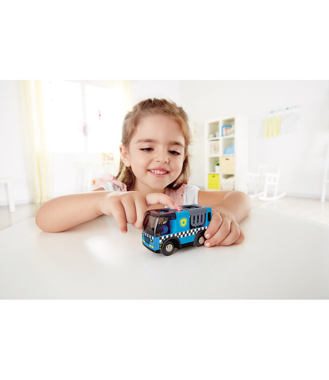 HAPE VOITURE DE POLICE AVEC SIRÈNE