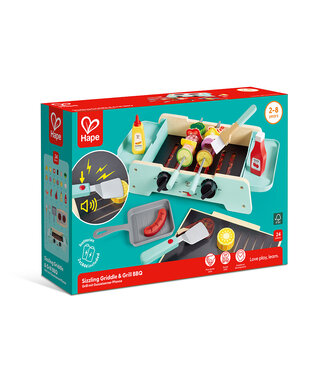 HAPE ENSEMBLE DE GRILL ET DE PLAQUE DE CUISINE POUR BARBECUE