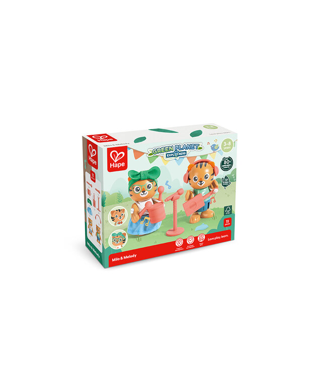 HAPE FIGURINES MILO & MELODY