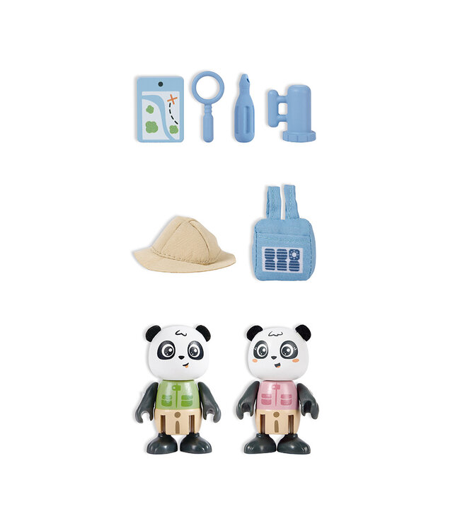 HAPE FIGURINES SAM & PAM