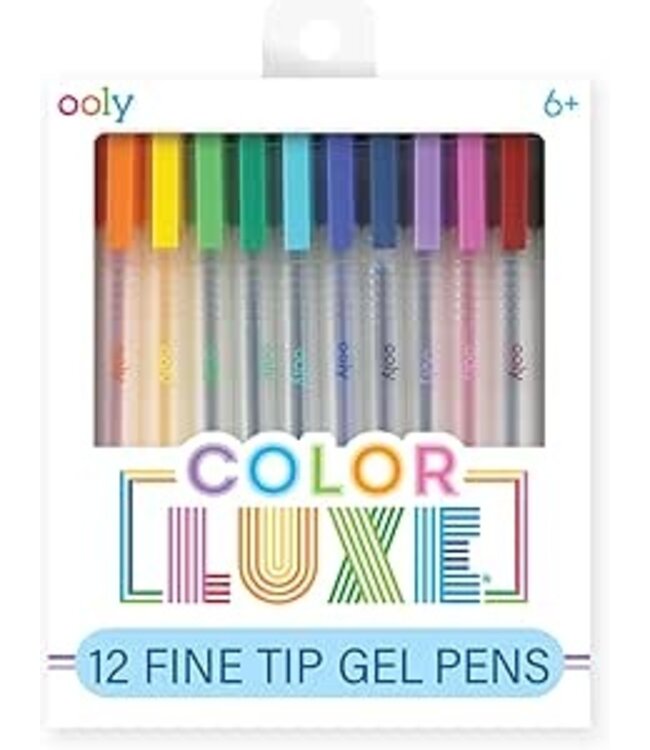 OOLY ENSEMBLE DE 12 CRAYONS DE GEL - COLOR LUXE