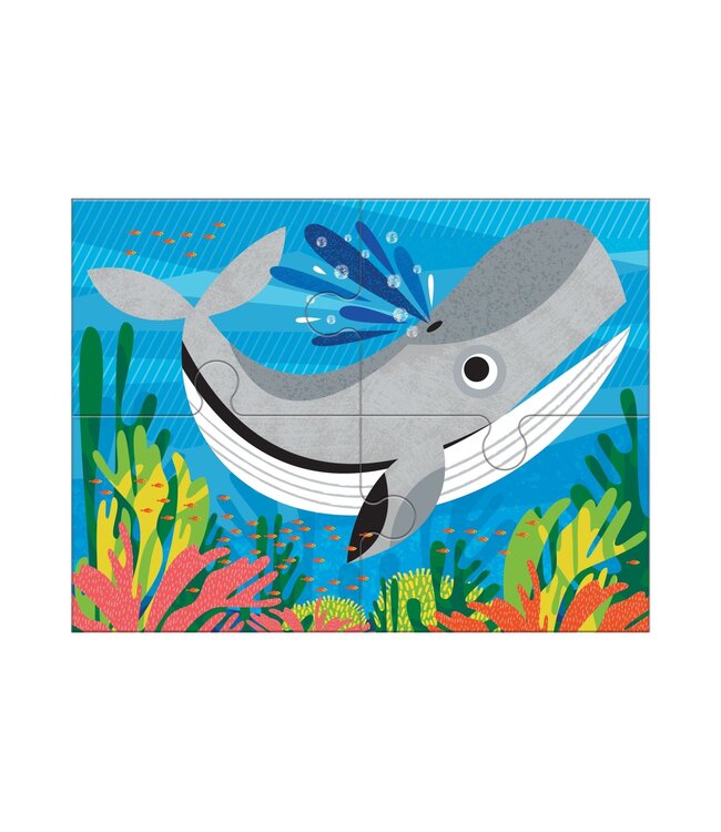 CASSE-TÊTE 4 EN 1 - OCEAN FRIENDS