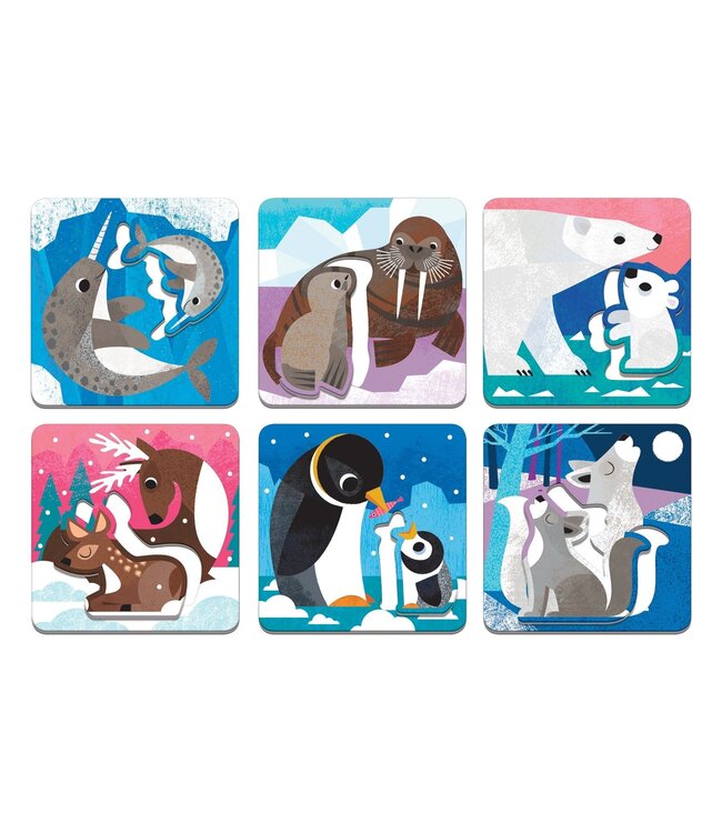 ENS. 6 CASSE-TÊTES 6 MCX - POLAR BABIES