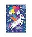 CARTE DE FÊTE PUZZLE - UNICORN PARTY