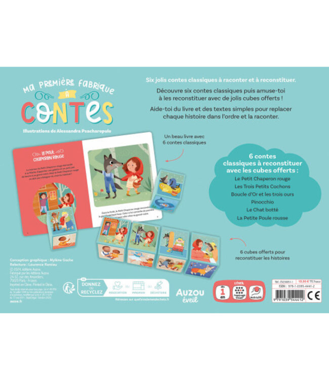 AUZOU MA PREMIÈRE FABRIQUE À CONTES