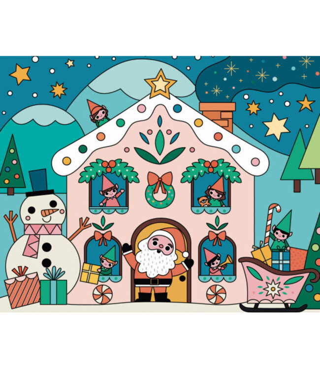 AUZOU MON COFFRET D'ARTISTE -MES PREMIÈRES PEINTURES MAGIQUES DE NOEL