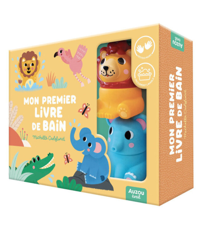 AUZOU MON PREMIER LIVRE DE BAIN - DANS LA SAVANE