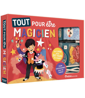 AUZOU COFFRET - TOUT POUR ÊTRE MAGICIEN