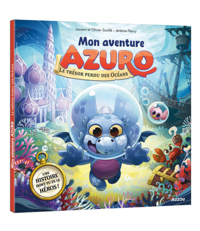 AUZOU LIVRE - AZURO ET LE TRÉSOR PERDU DES OCÉANS