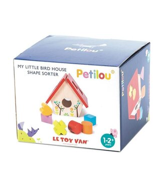 LE TOY VAN MA PETITE BOÎTE À FORMES - MAISON D'OISEAU