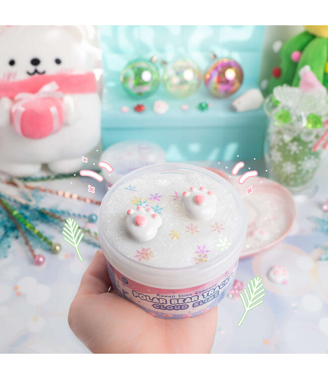 KAWAII SLIME COMPANY SLIME CLOUD - OURS POLAIRES