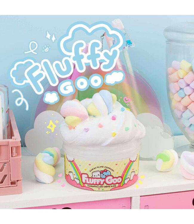 KAWAII SLIME COMPANY SLIME FLUFFY - CLASSIC GOO MARSHMALLOW