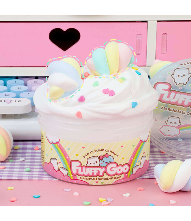 KAWAII SLIME COMPANY SLIME FLUFFY - CLASSIC GOO MARSHMALLOW