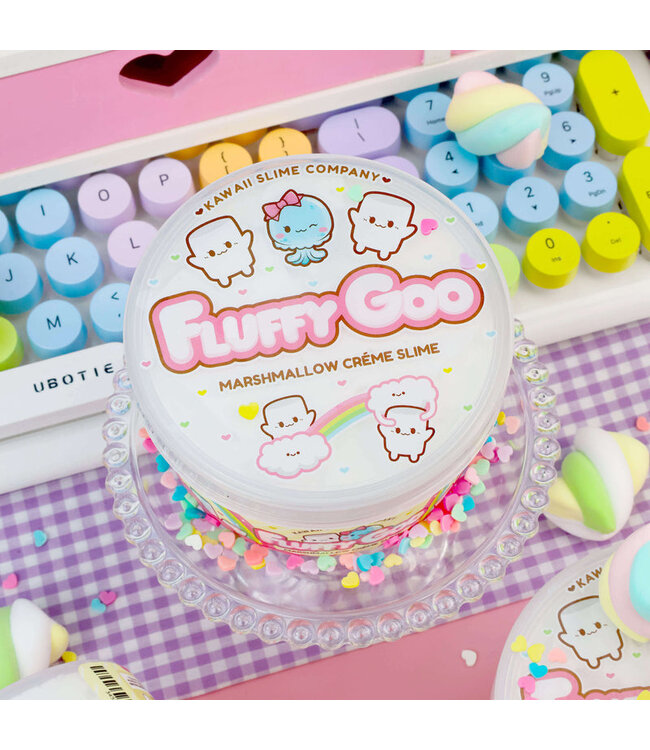 KAWAII SLIME COMPANY SLIME FLUFFY - CLASSIC GOO MARSHMALLOW