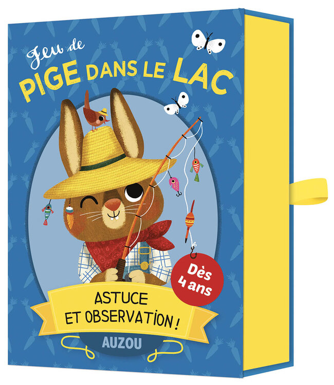 AUZOU JEU DE CARTES - JE PIGE DANS LE LAC