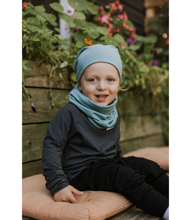 ZAK ET ZOÉ CHANDAIL MANCHES LONGUES - ARDOISE