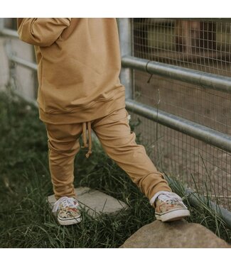 ZAK ET ZOÉ PANTALON FRENCH TERRY - MIEL