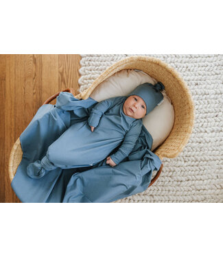 ZAK ET ZOÉ DORMEUSE (0-6 M) - BLEUET