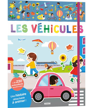 AUZOU MES 230 AUTOCOLLANTS - LES VÉHICULES