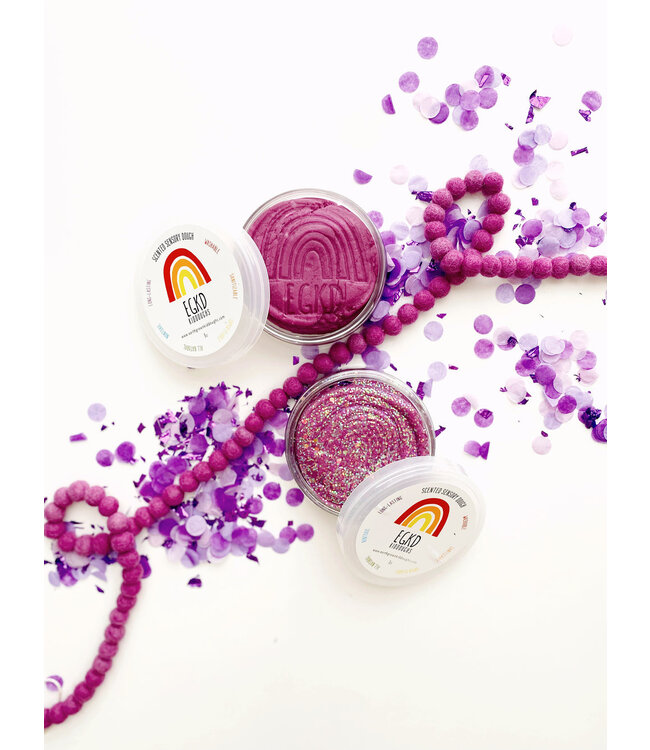 EGKD PÂTE À MODELER GLITTER VIOLET- SODA AU RAISIN