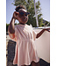MILES THE LABEL TRICOT DE COUVERTURE DE PLAGE - CORAIL